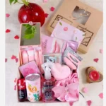 باکس هدیه دخترانه صورتی - کد 2