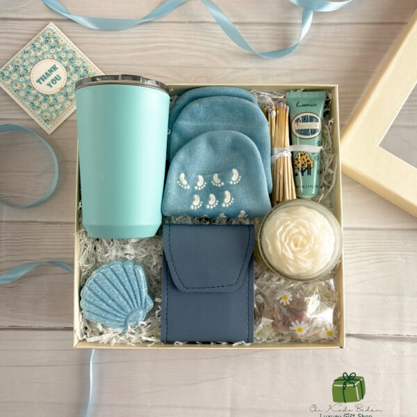 باکس هدیه آرامش آبی - کد 27